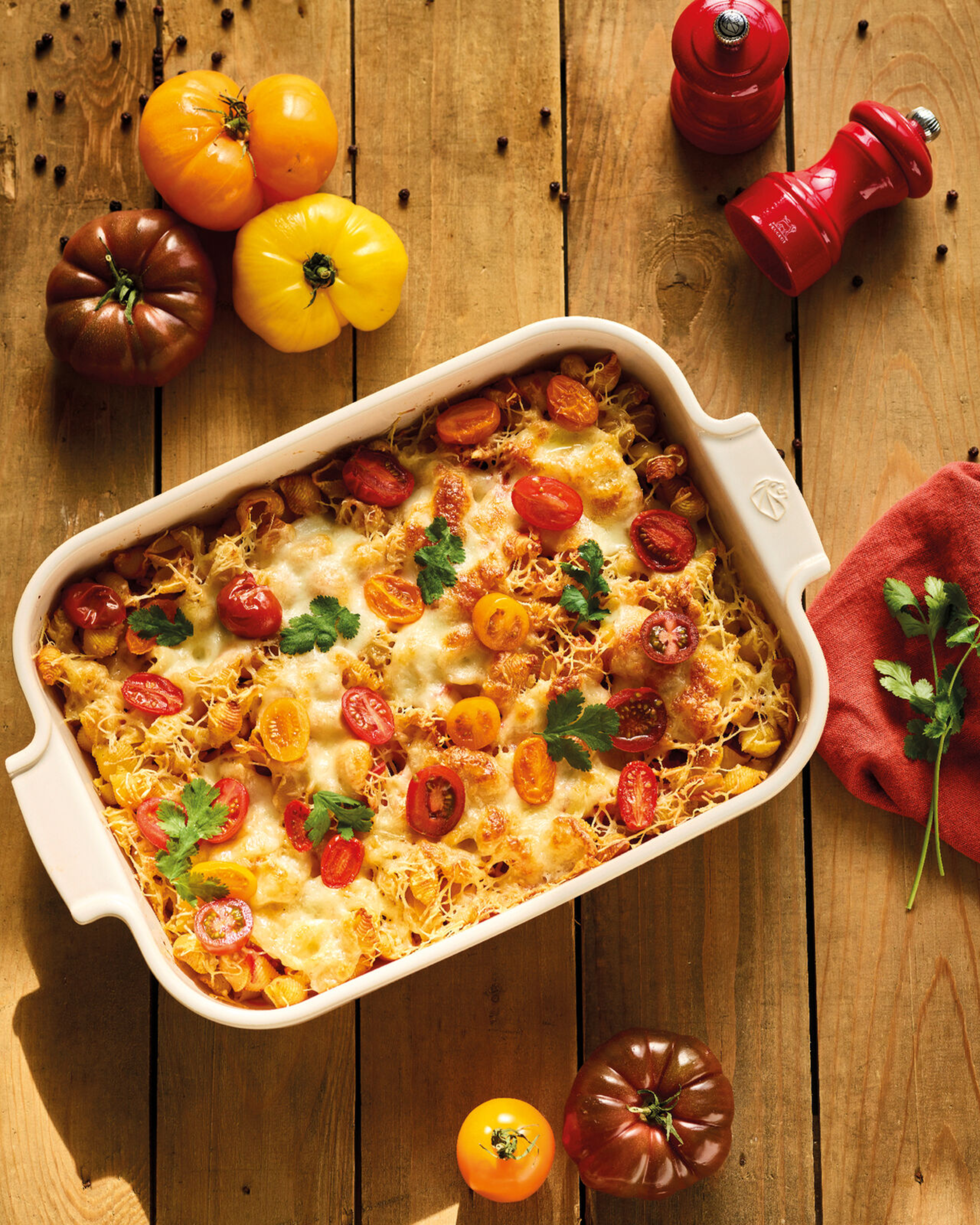 Peugeot - Travessa Retangular em Grés Bege 40 cm