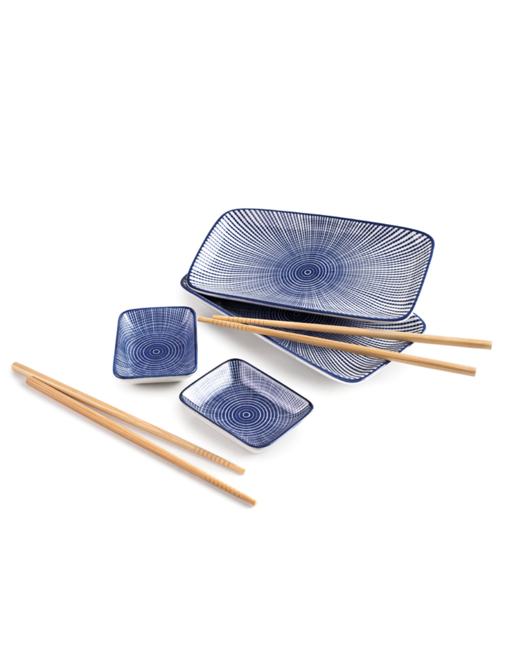 Conjunto de Sushi em Cerâmica