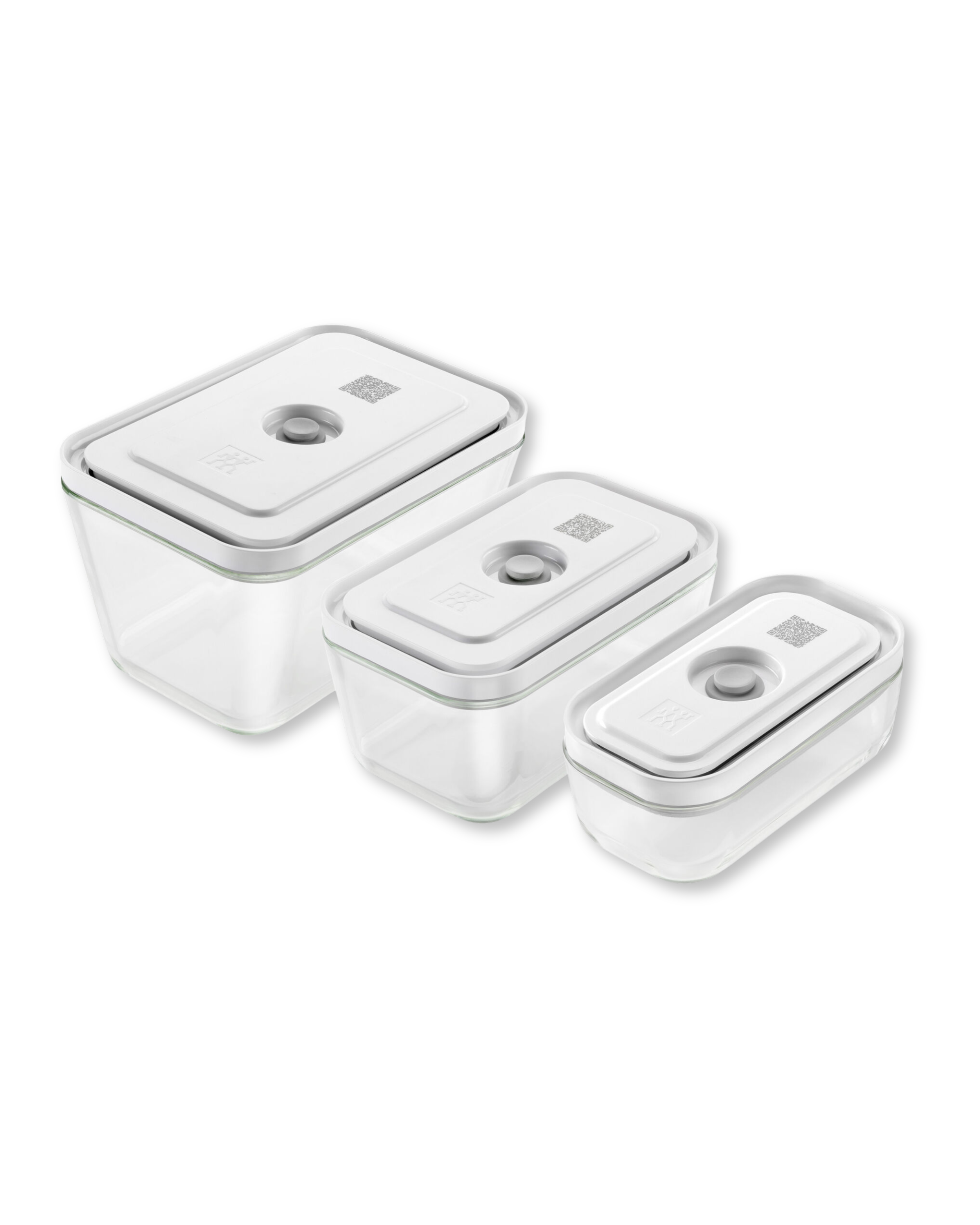 Conjunto de Recipientes de Vidro a Vácuo ZWILLING S/M/L (3 Peças)