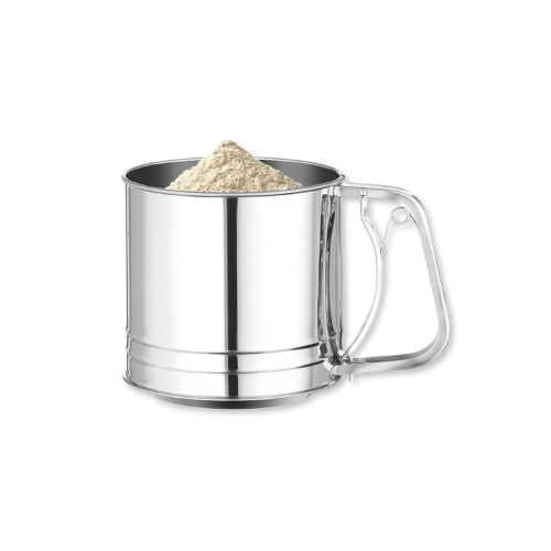 Peneira de Farinha em Aço Inoxidável