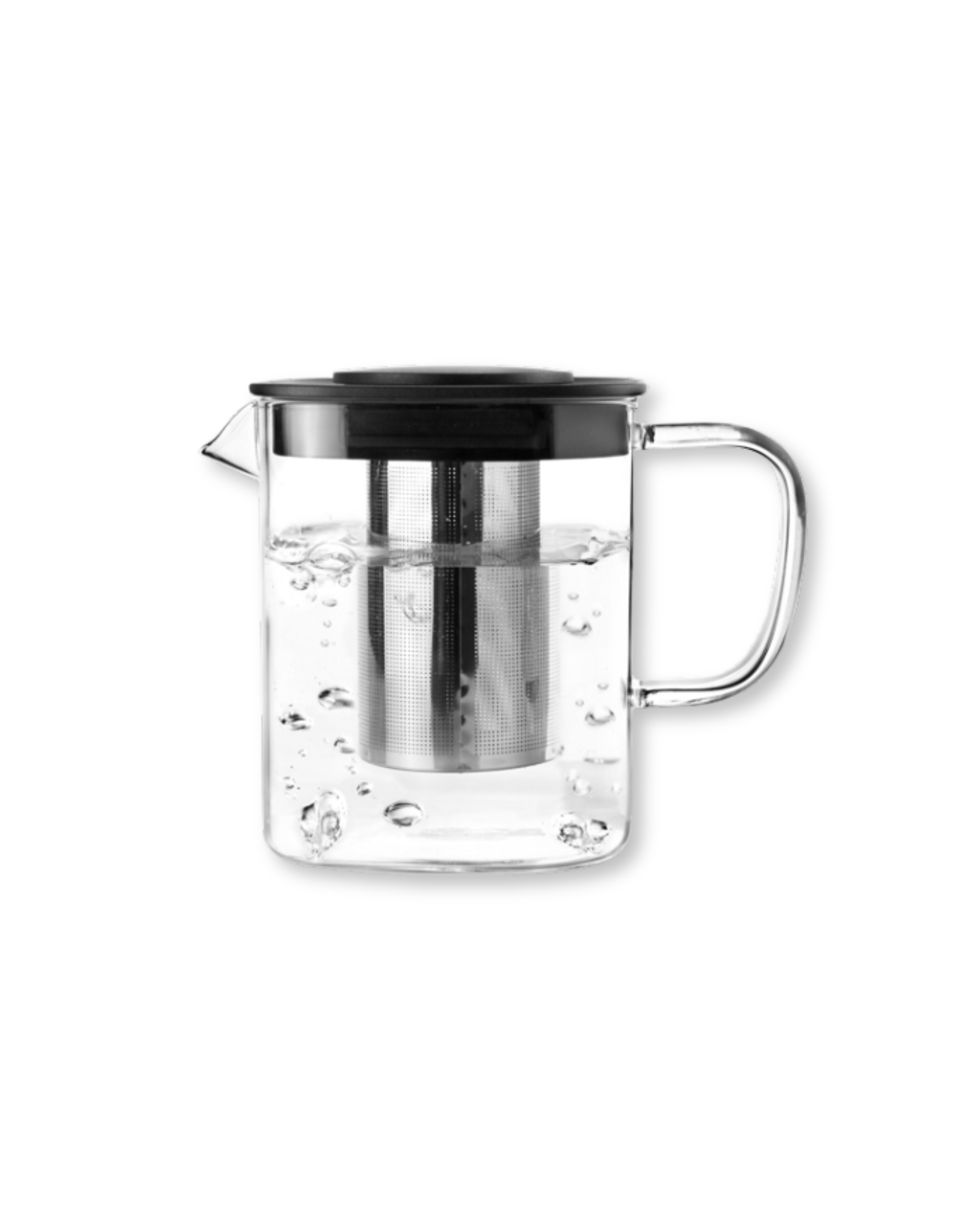 Bule de Chá Quadrado com Filtro (1L)