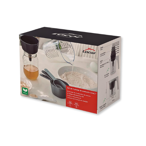 Conjunto de Medição Exact (Jarra + Copos Medidores)